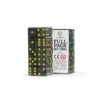 Q Workshop Dice Set – Green D6 Full Pack 20-Piece 16 mm 1