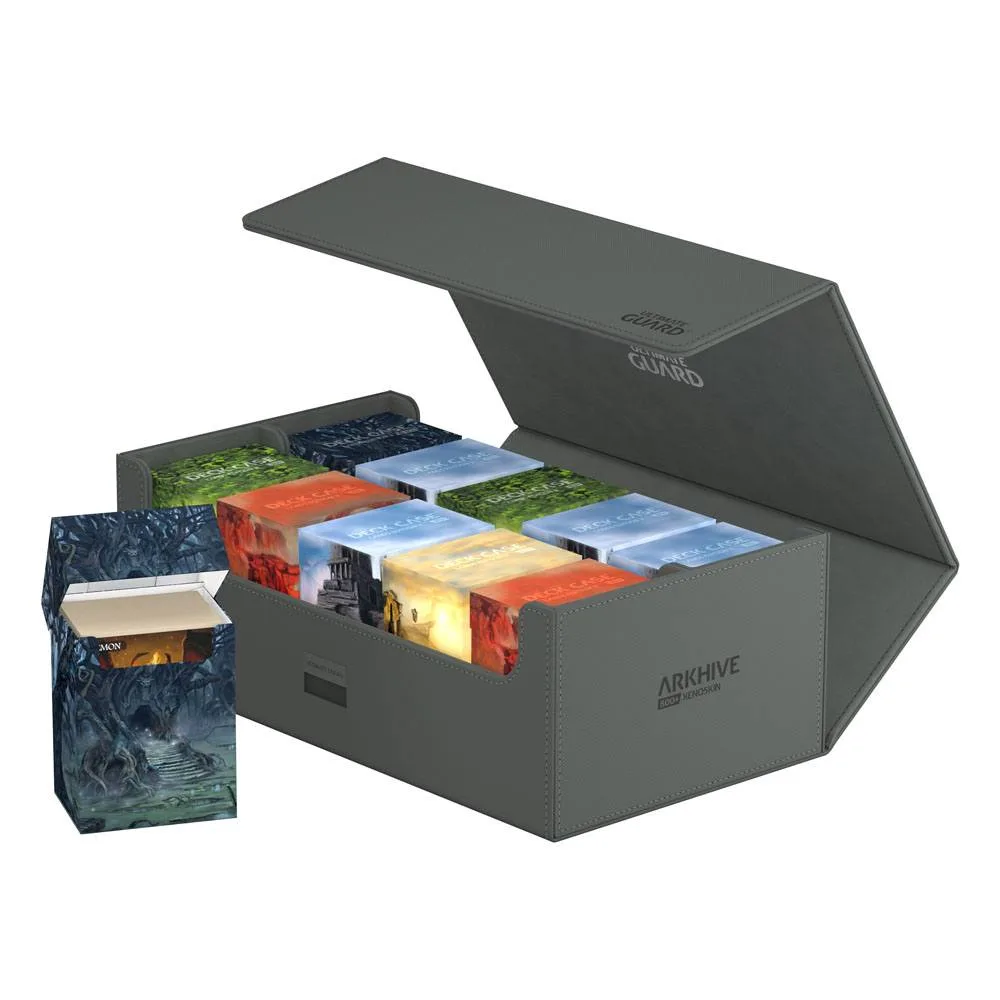 Ultimate Guard Card Box – Arkhive 800+ Xenoskin Grey 11