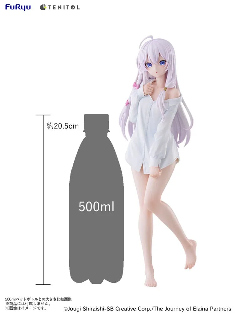 Wandering Witch Statue – Elaina Shirt Version Tenitol Tall 30 cm 7
