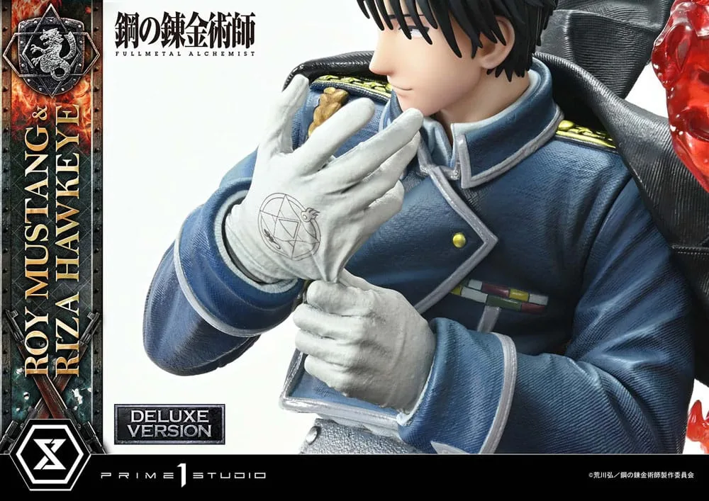 Fullmetal Alchemist Statue – Roy and Riza Deluxe 50 cm 4