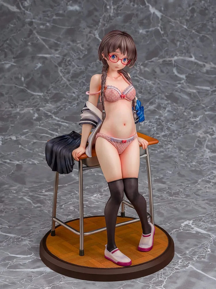 Original Character Statue – Shiritsu Daiki Gakuen Mei 24 cm 12