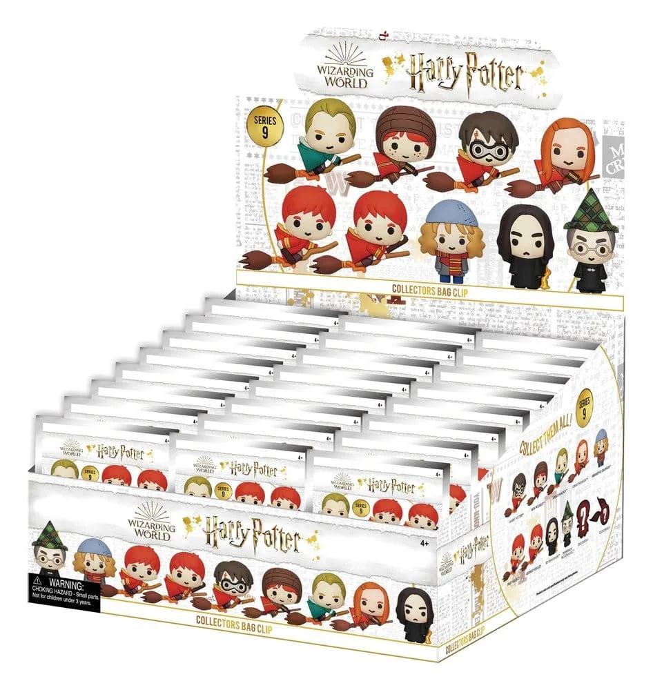 Harry Potter Bag Clips – Series 9 Display of 24 1