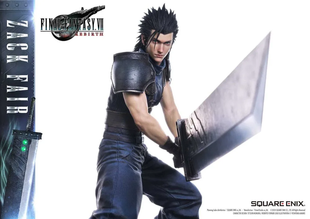 Final Fantasy VII Rebirth Statue – Zack Fair 1/4 Scale 57 cm 4