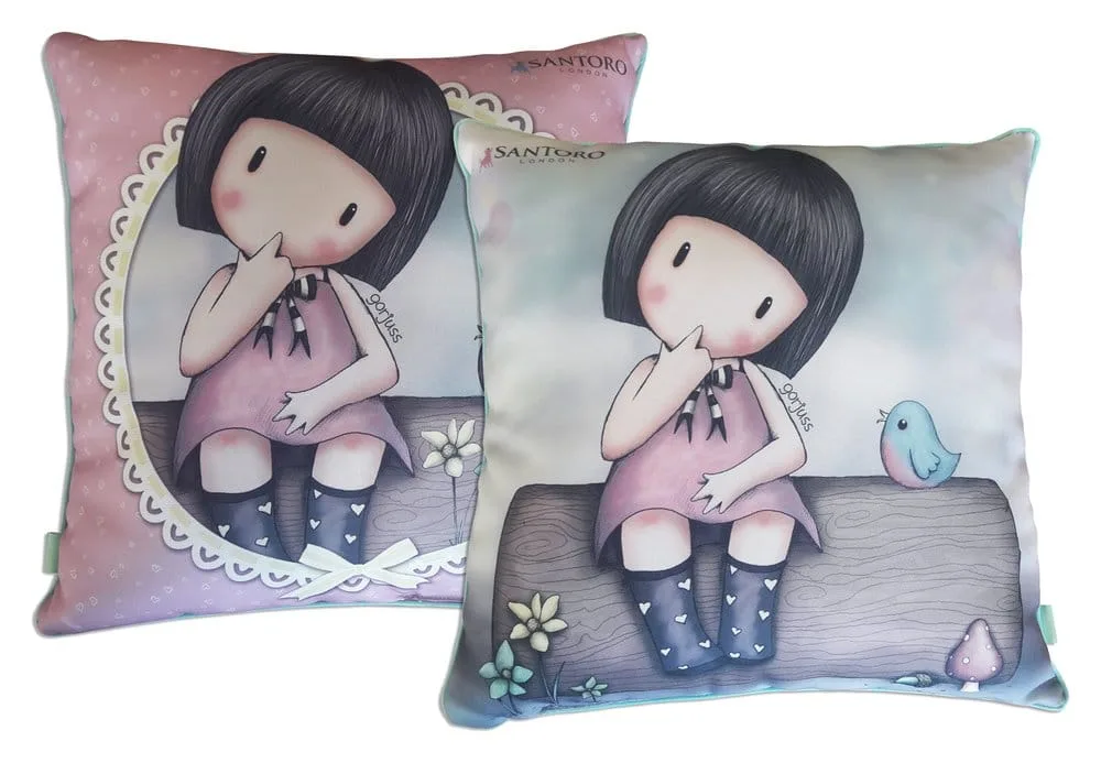 Gorjuss Cushion – Decorative Pillow 40 x 40 cm