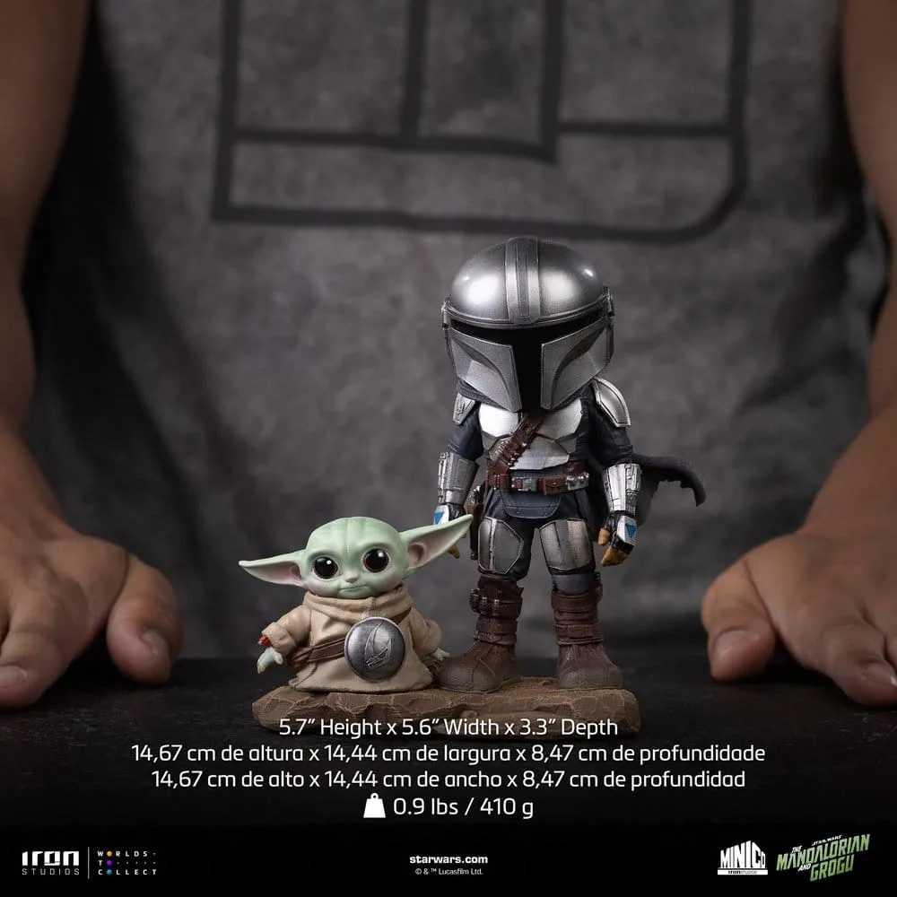 Star Wars MiniCo Statue – The Mandalorian and Grogu 6
