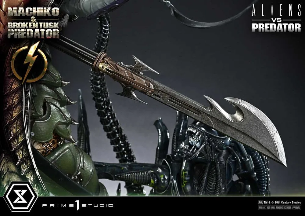 Aliens vs. Predator Statue – Machiko & Broken Tusk 79 cm 23