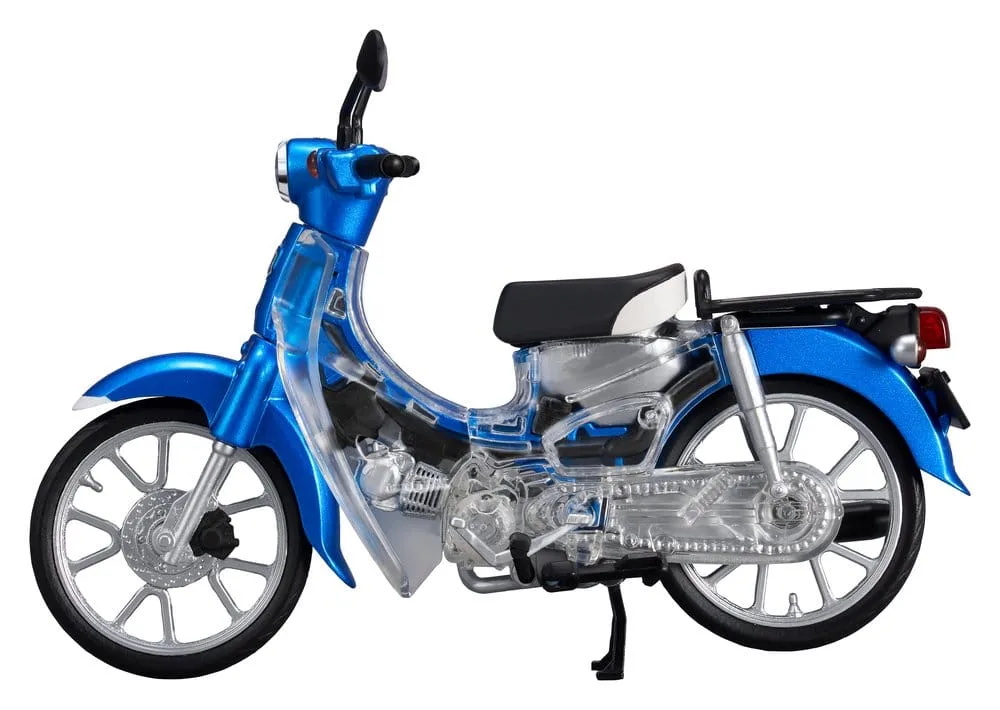 Honda Model Kit – Super Cub 110 Glint Wave Blue Metallic 7