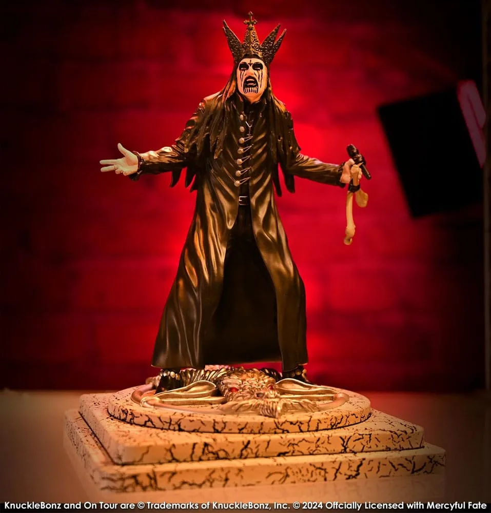 Mercyful Fate Statue – King Diamond III Black Version 22 cm 13