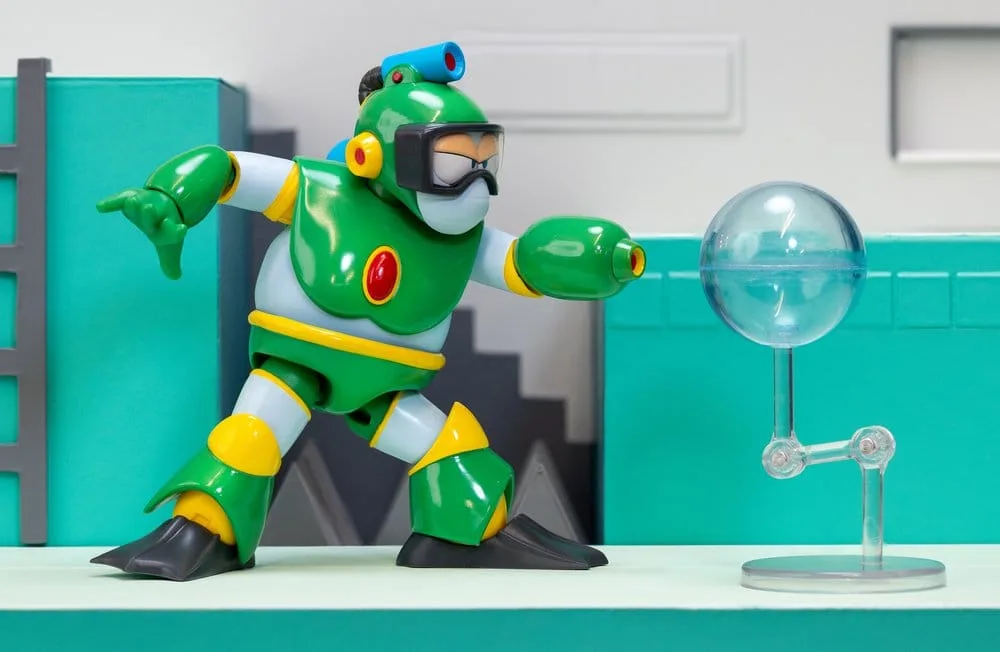 Mega Man Actiefiguur – Bubble Man 11 cm 3