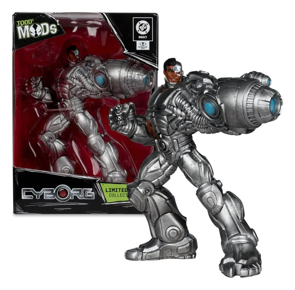 DC Comics Vinyl Statue – Todd’s Mods Cyborg 12 cm 3