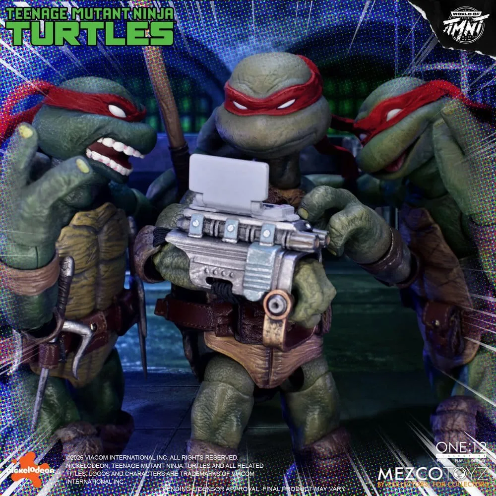 Teenage Mutant Ninja Turtles Figure Set – Red Mask Edition 17 cm 12