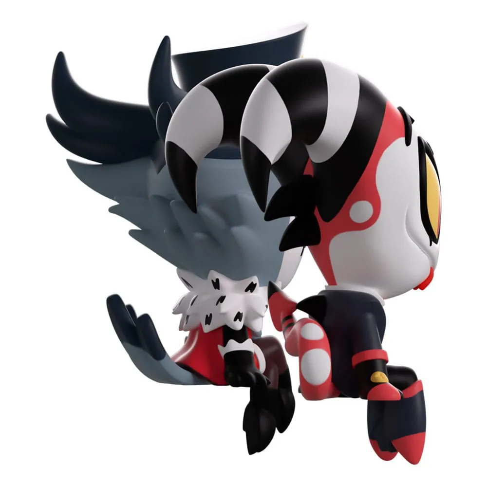 Helluva Boss Vinyl Figures – Blitzo and Stolas Monitor Buddiez 3