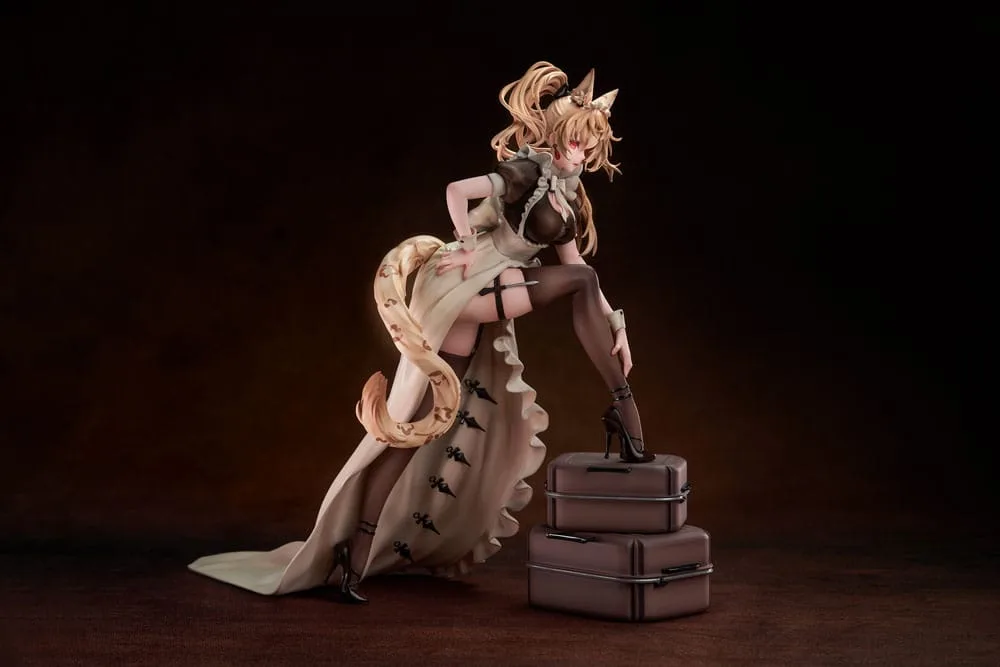 Original Character Statue – Battle Maid Leopard Cat Maria 24 cm 2