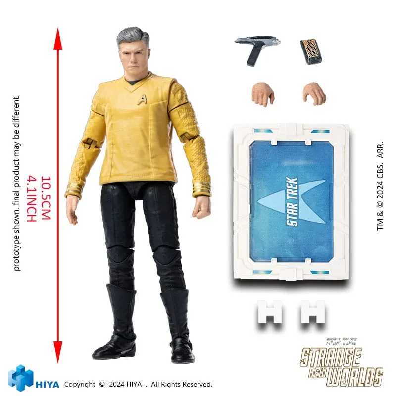 Star Trek Strange New Worlds Action Figure – Pike 10.5 cm 10