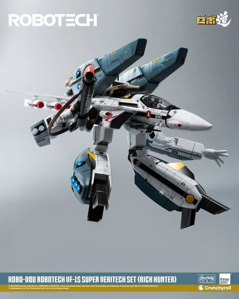 Robotech Action Figure – VF-1S Super Veritech Rick Hunter 20 cm 6