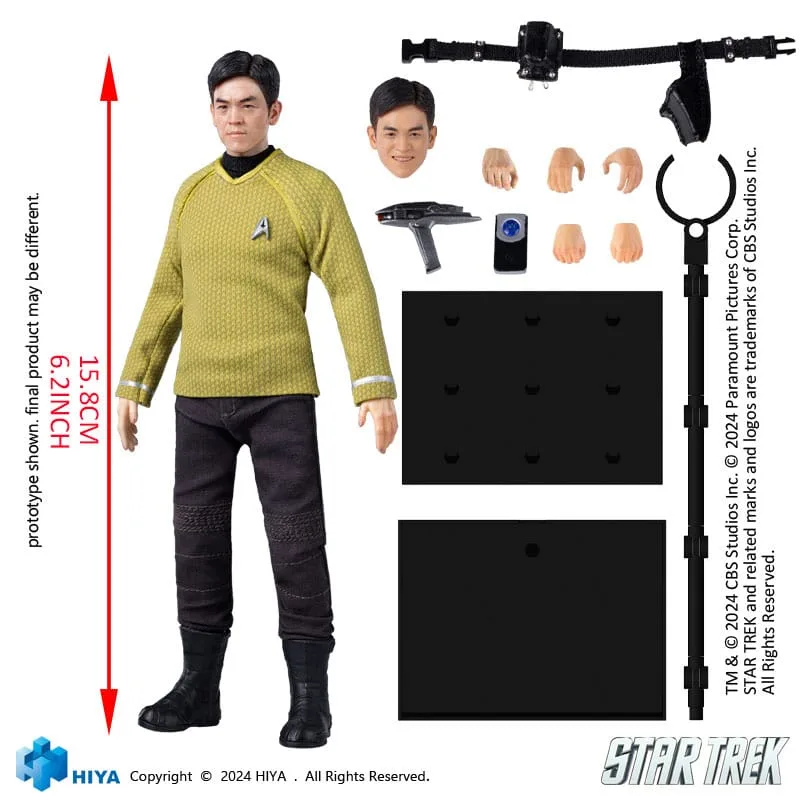 Star Trek 2009 Action Figure – Exquisite Super Sulu 1/12 16 cm 13
