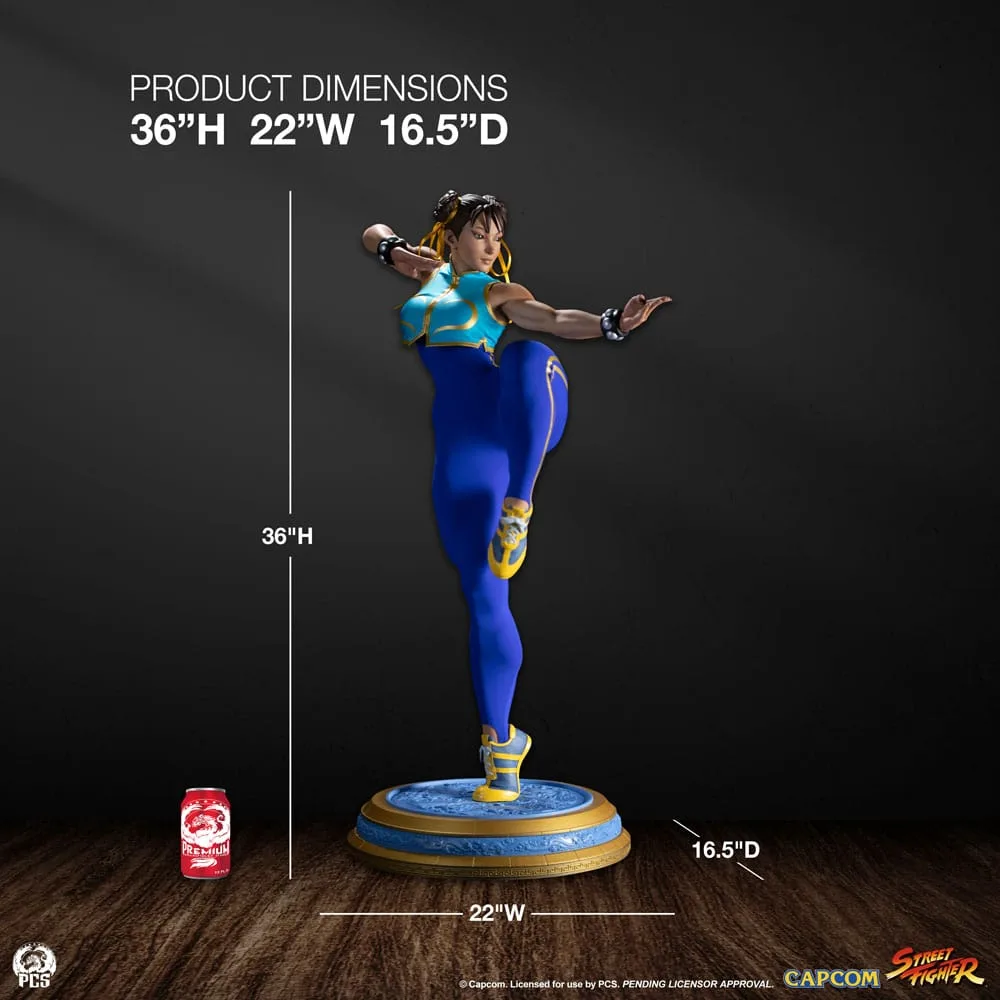 Street Fighter Statue – Chun-Li Alpha Edition 1/2 Scale 91 cm 24