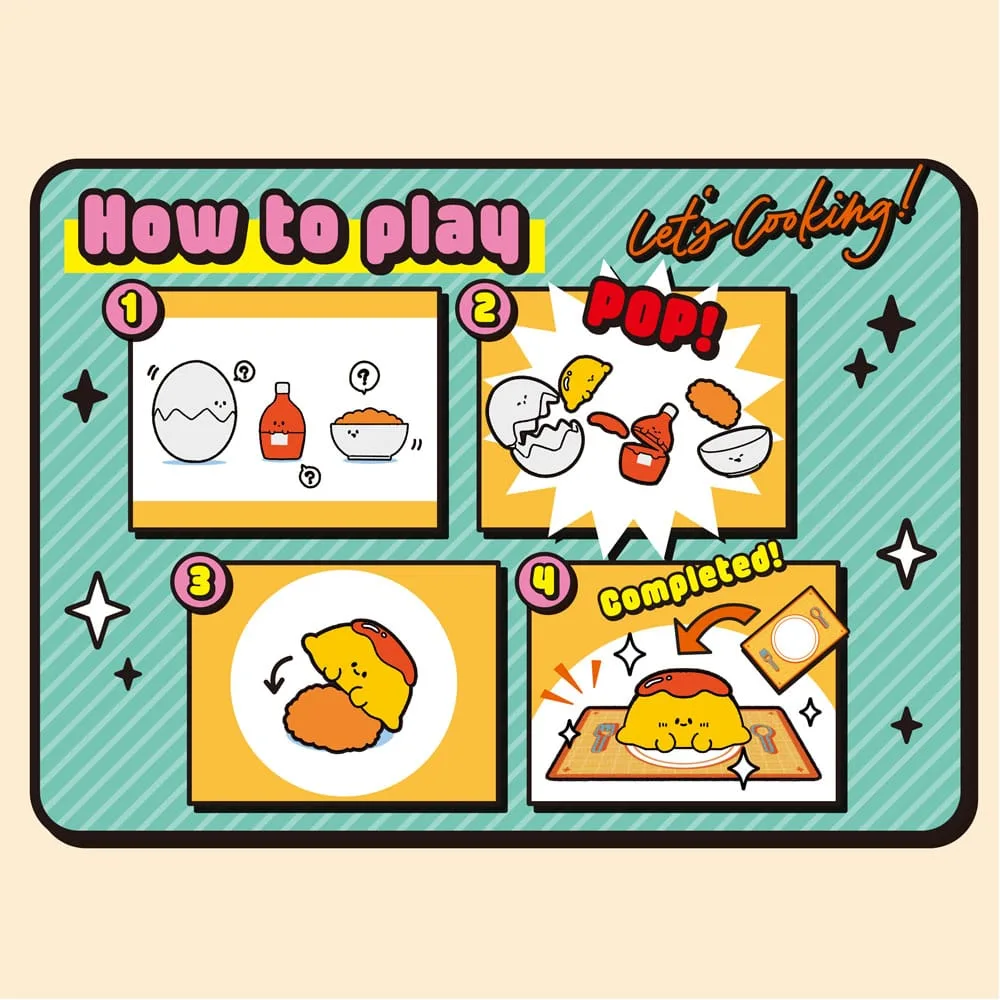 Recipeeez Minifiguren-Set – Menu 01, 4 Figuren je 3 cm 9