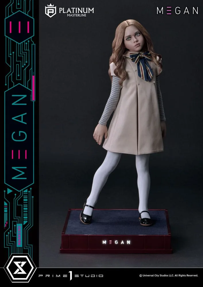 M3GAN Statue – 1/3 Scale AI Doll 50 cm