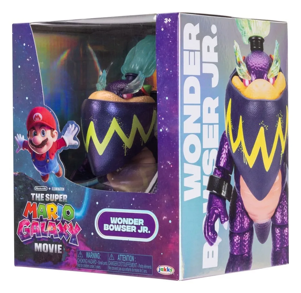 Super Mario Galaxy Movie Action Figure – Wonder Bowser Jr. 13 cm 4