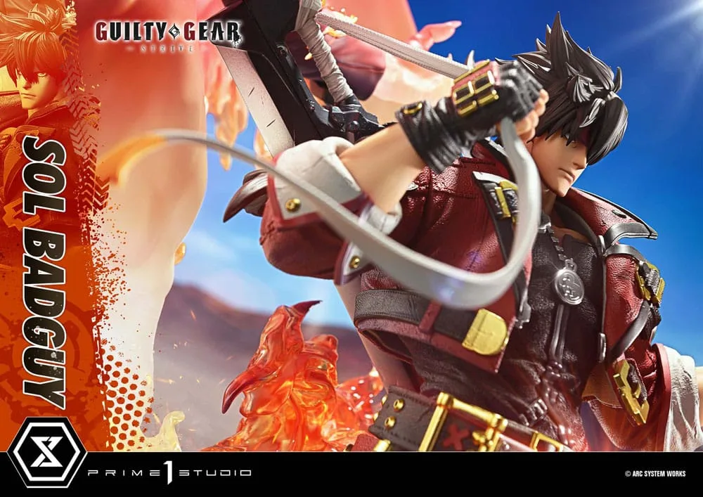 Guilty Gear Strive Statue – Sol Badguy Bonus Version 82 cm 28