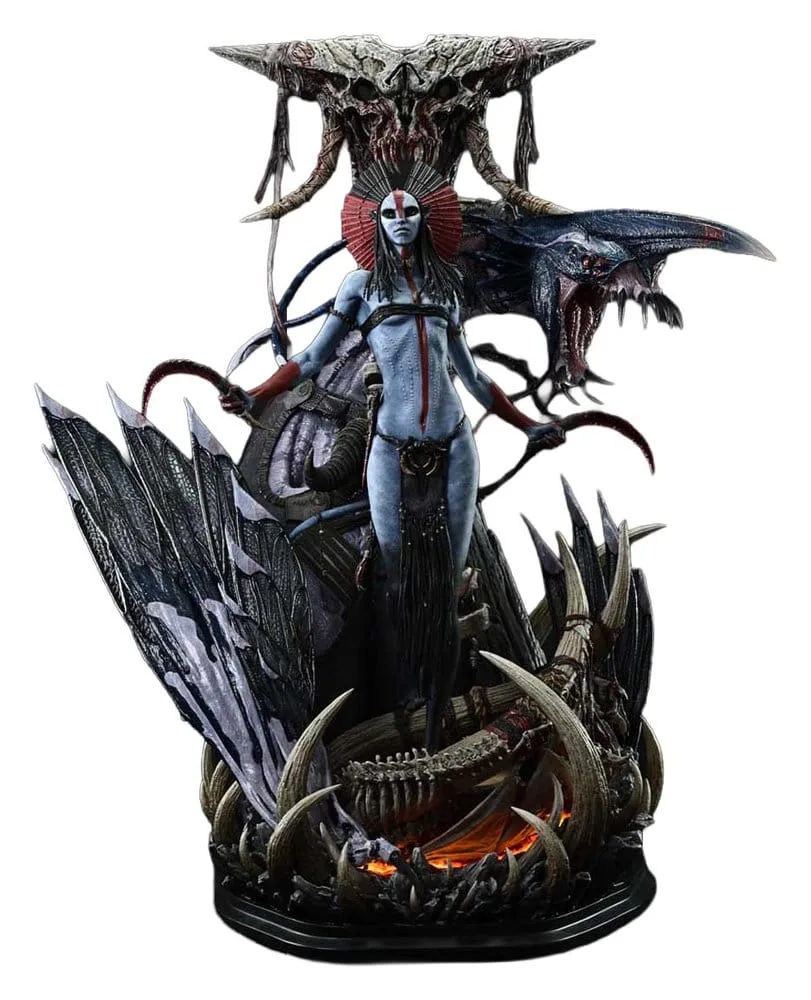 Avatar Fire and Ash Statue – Varang & Nightwraith Bonus Version 96 cm