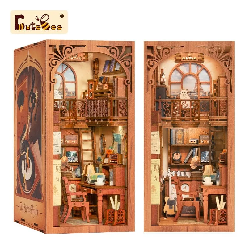 CuteBee book nook bouwpakket – The Secret Rhythm 23 x 11 cm 22