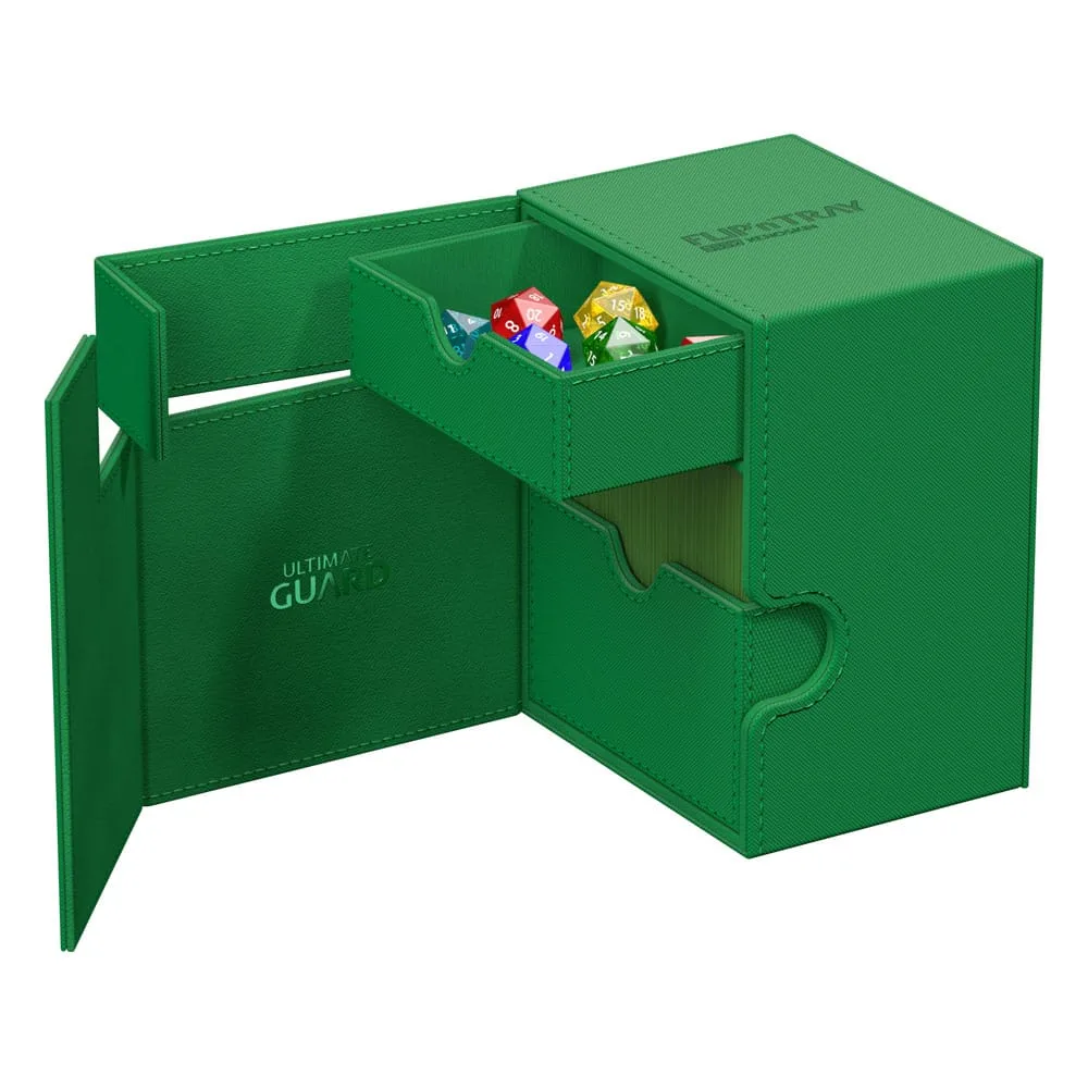 Ultimate Guard Deck Box – Flip’n’Tray 133+ Xenoskin Green 6