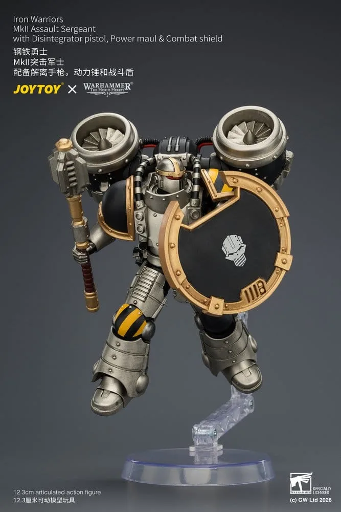 Warhammer Action Figure – Iron Warriors MkII Assault Sergeant 12.3 cm 15