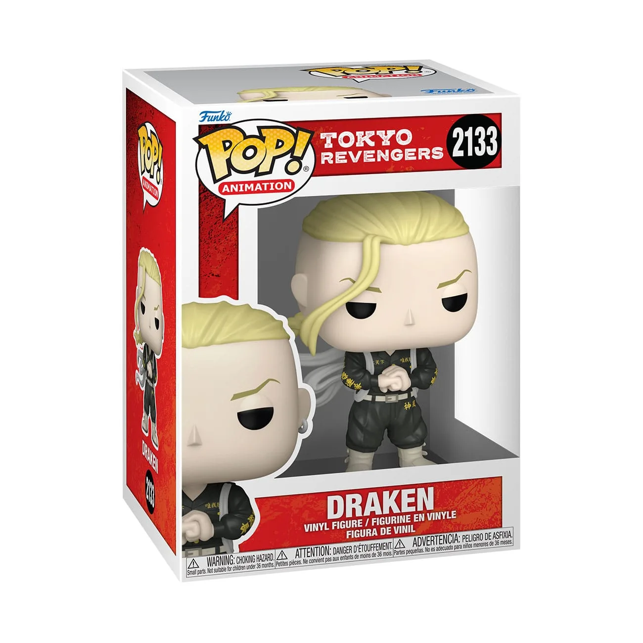 Tokyo Revengers Vinyl Figure – Funko Pop Plus Draken 9 cm 2
