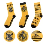 Harry Potter Sokken – Hufflepuff 3 paar EU 35–45 1