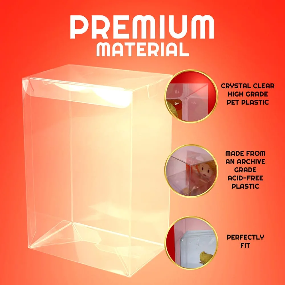 Amiibo Figure Protectors – Clear PET 10-Pack 4