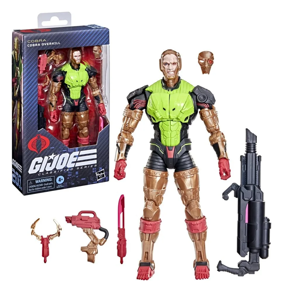 G.I. Joe Action Figure – Cobra Overkill Classified Series 15 cm 3