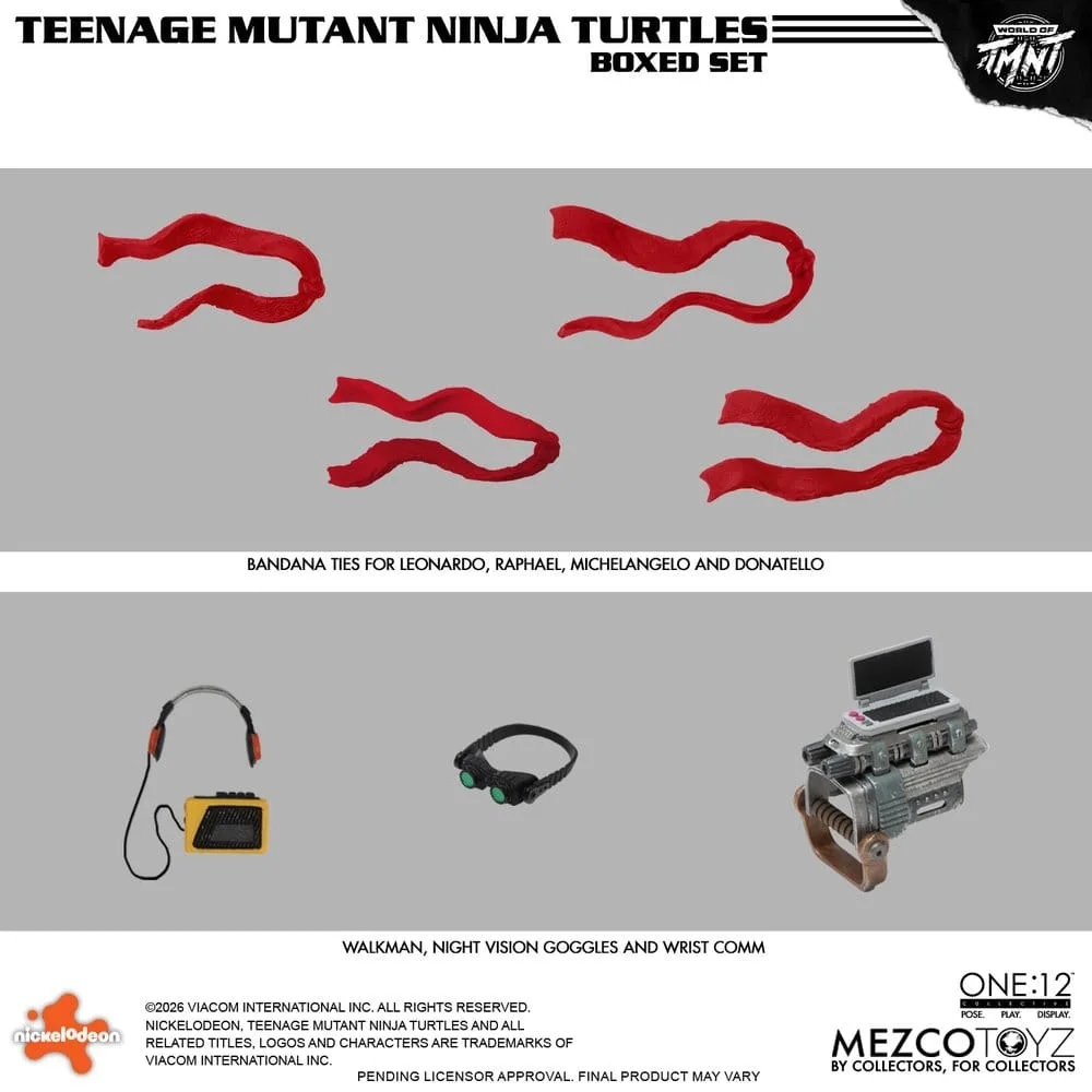Teenage Mutant Ninja Turtles Figure Set – Red Mask Edition 17 cm 19