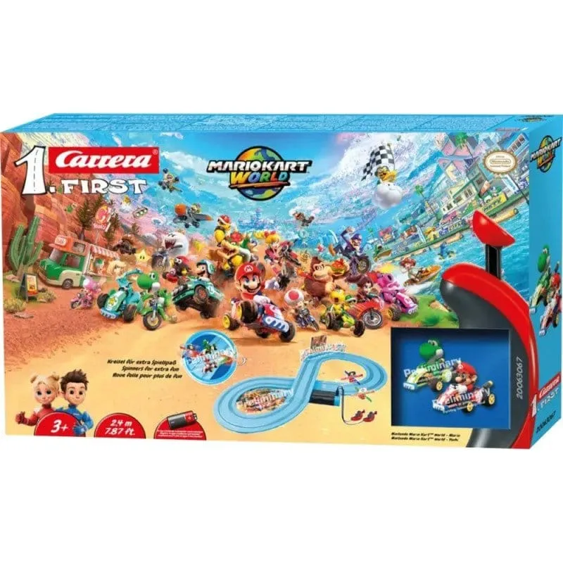 Mario Kart World Race Track Set – Carrera First Mario vs Yoshi