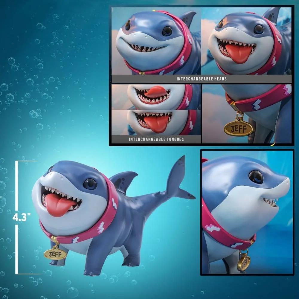 Marvel Rivals Action Figure – Jeff the Land Shark 11 cm 11