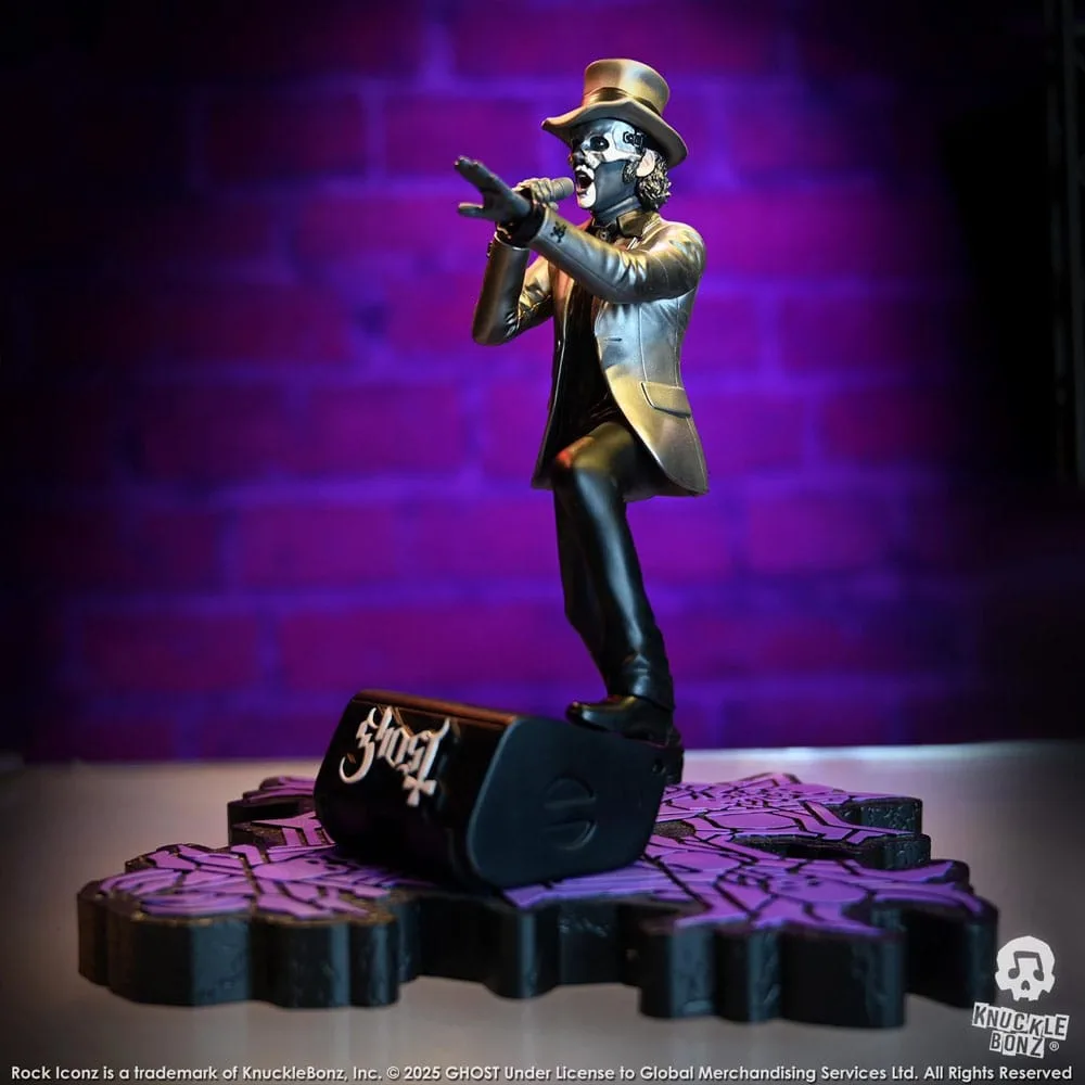 Ghost Rock Iconz Beeld – Papa V Perpetua met hoge hoed 22 cm 22