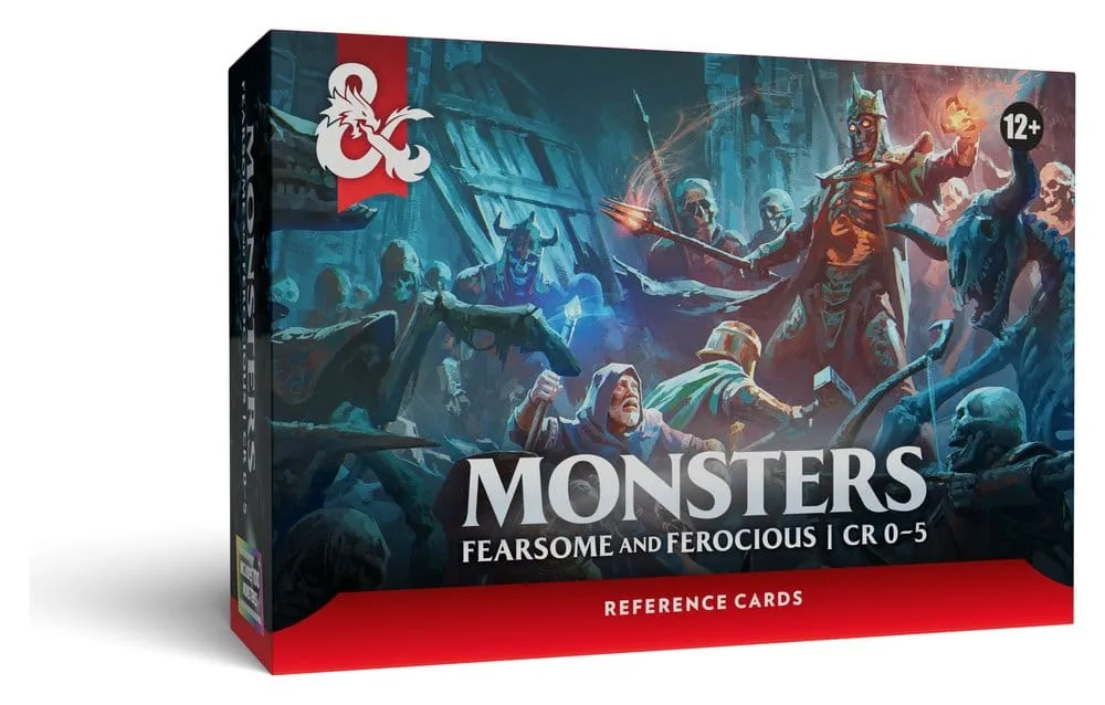 D&D Reference Cards – Fearsome and Ferocious Monsters English