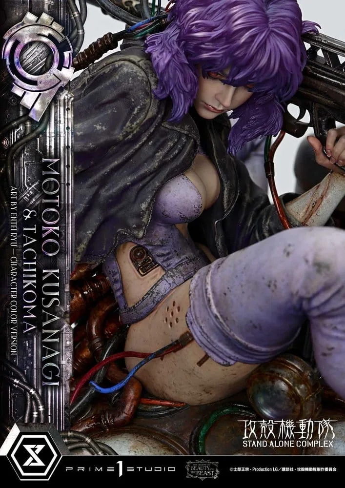 Ghost in the Shell Statue – Motoko Kusanagi and Tachikoma 53 cm 17