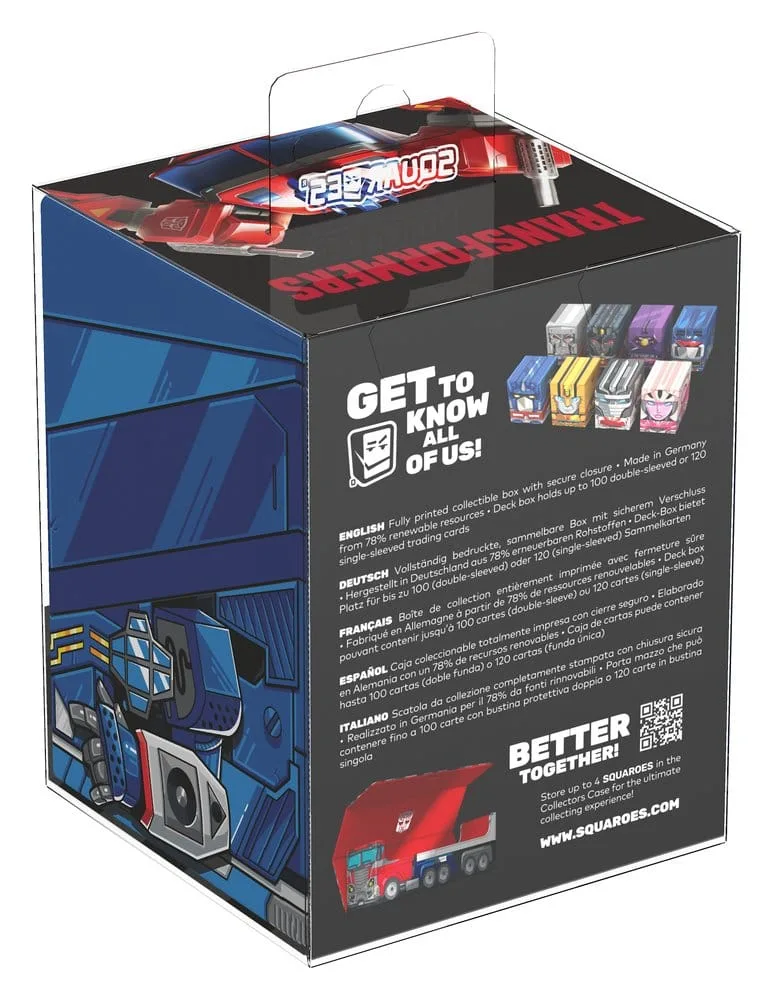 Transformers Deckbox – Squaroes Soundwave TR008 10