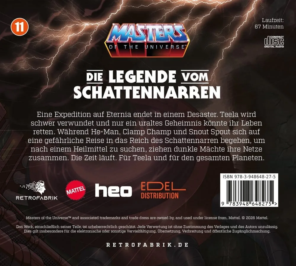 Masters of the Universe Radio Play CD – Episode 11 German 2