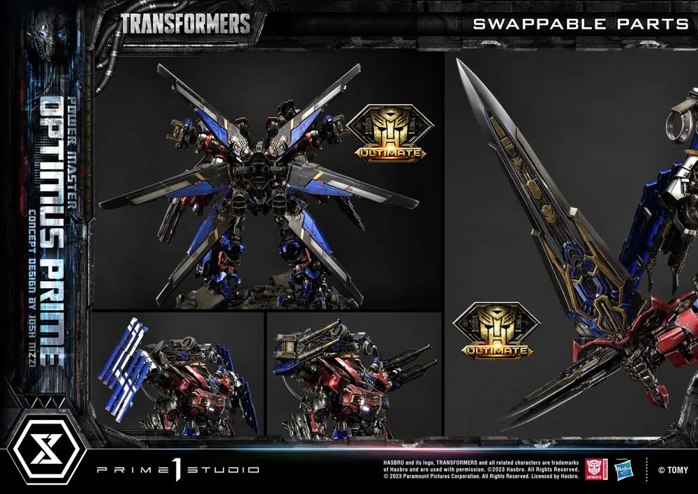 Transformers Beeld – Powermaster Optimus Prime Ultimate 99 cm 3