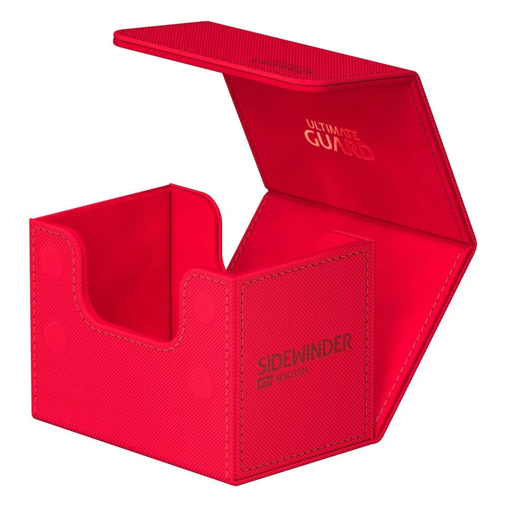 Ultimate Guard Deck Box – Sidewinder 80+ Xenoskin Red