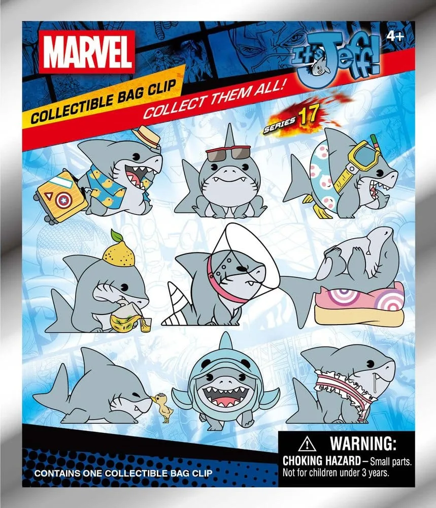 Marvel Rivals Taschenanhänger – Jeff the Land Shark Series 17 2