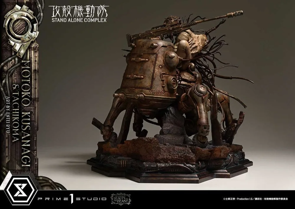 Ghost in the Shell Statue – Motoko Kusanagi and Tachikoma 53 cm 7