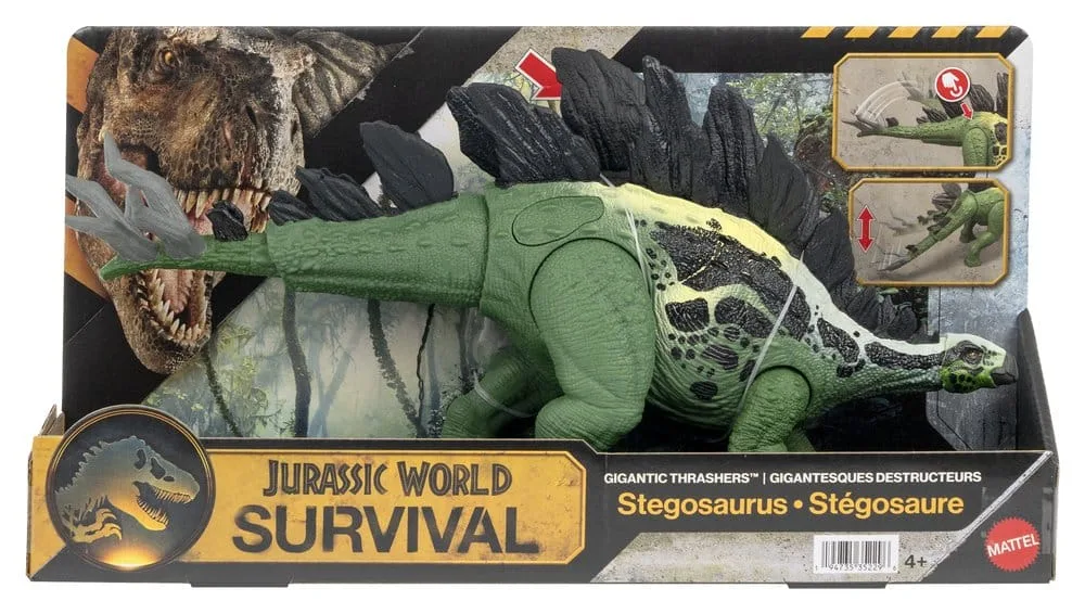 Jurassic World Action Figure – Stegosaurus Gigantic Thrashers 34 cm 5