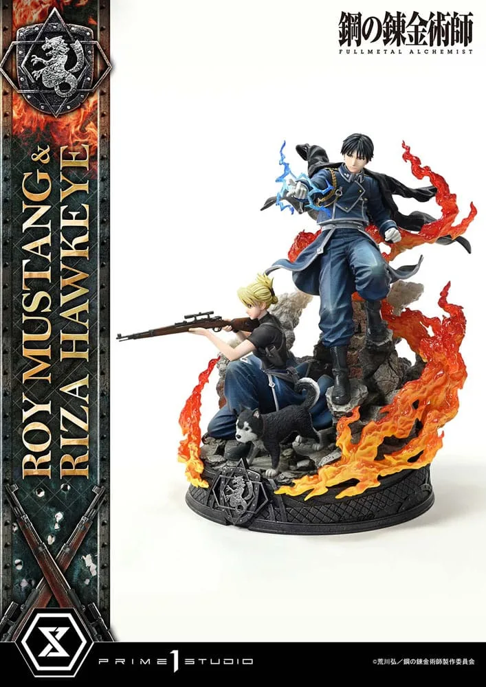 Fullmetal Alchemist Statue – Roy Mustang & Riza Hawkeye 50 cm 10
