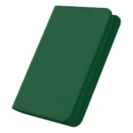 Ultimate Guard Card Binder – Zipfolio 160 8-Pocket Xenoskin Green 1