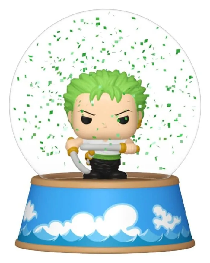 One Piece Mini Figures – Glitter Globes Display of 12 5 cm 4