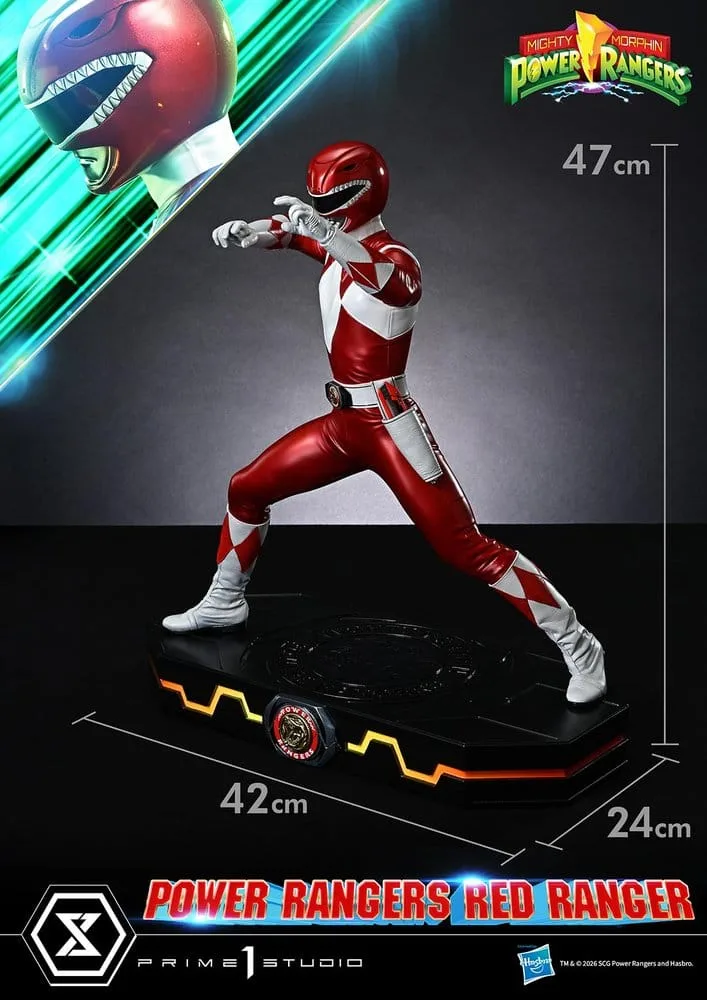 Mighty Morphin Power Rangers Statue – Red Ranger 1/4 Scale 62 cm 9
